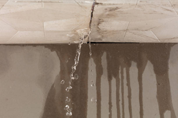 Professional Burst Pipe Cleanup technician working in Ringle, WI